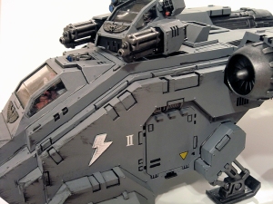 Stormraven with weathering - click to enlarge